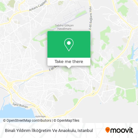 Binali Yıldırım İlköğretim Ve Anaokulu map