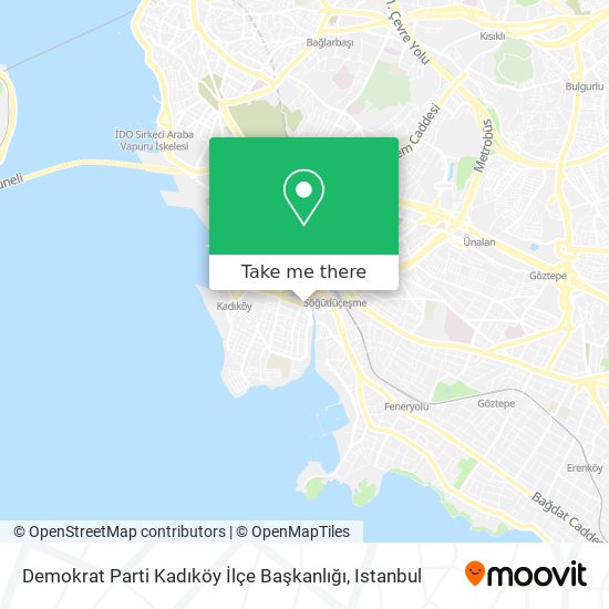 Demokrat Parti Kadıköy İlçe Başkanlığı map