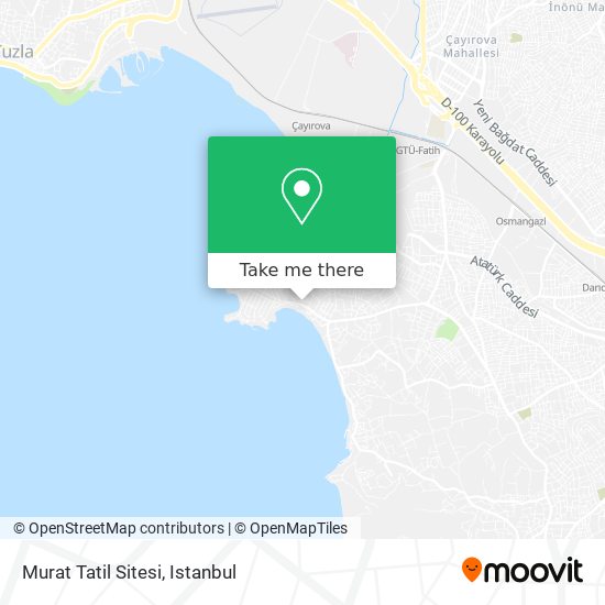 Murat Tatil Sitesi map