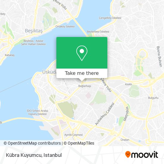 Kübra Kuyumcu map