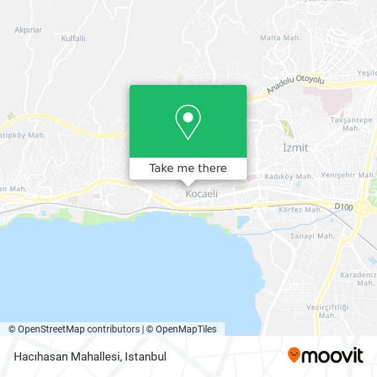 Hacıhasan Mahallesi map