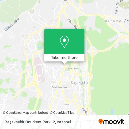 Başakşehir Onurkent Parkı-2 map