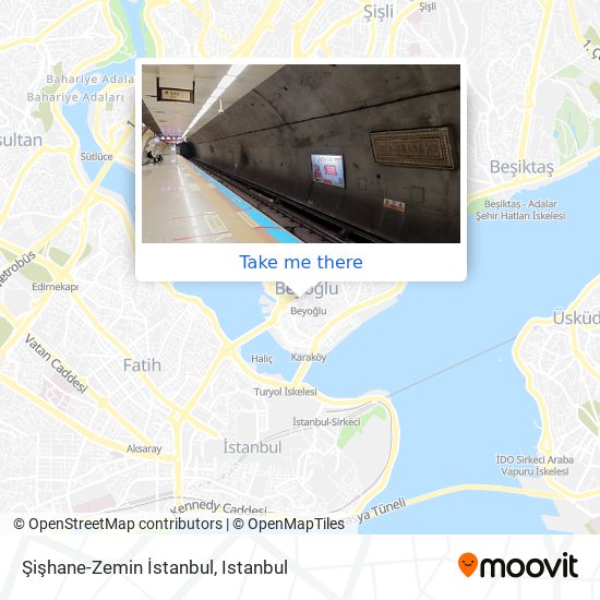 Şişhane-Zemin İstanbul map