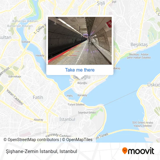 Şişhane-Zemin İstanbul map