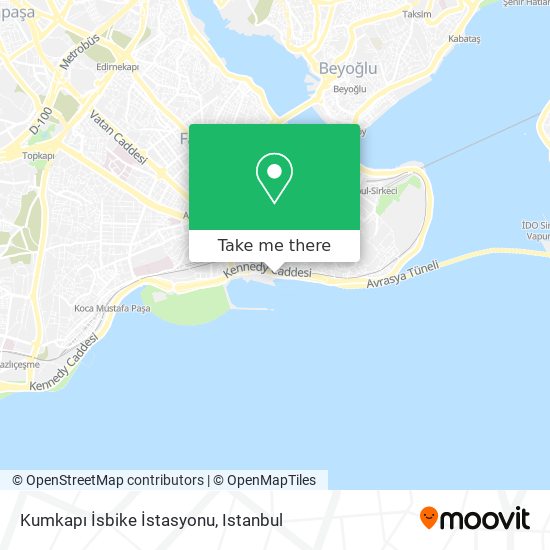 Kumkapı İsbike İstasyonu map