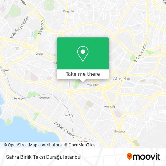 Sahra Birlik Taksi Durağı map