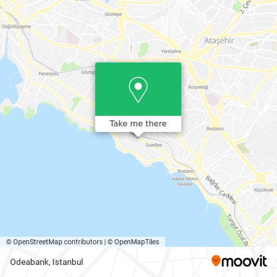 Odeabank map