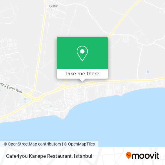 Cafe4you Kanepe Restaurant map