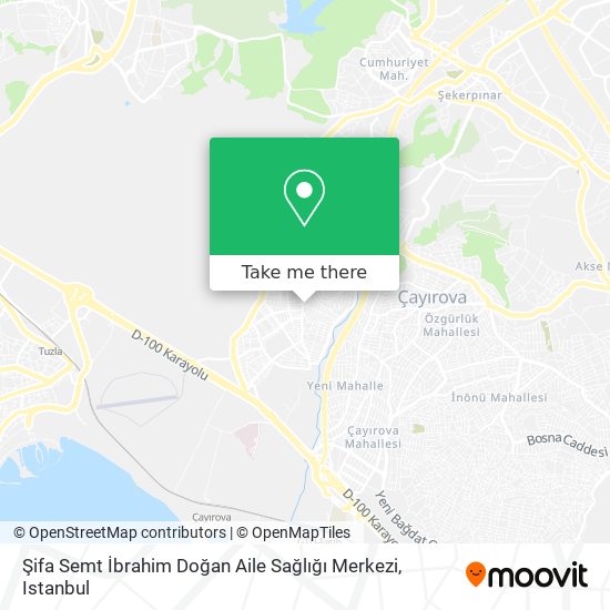 Şifa Semt İbrahim Doğan Aile Sağlığı Merkezi map