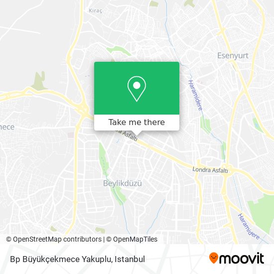 Bp Büyükçekmece Yakuplu map
