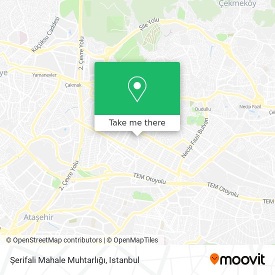 Şerifali Mahale Muhtarlığı map