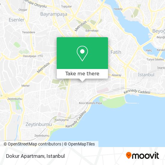 Dokur Apartmanı map