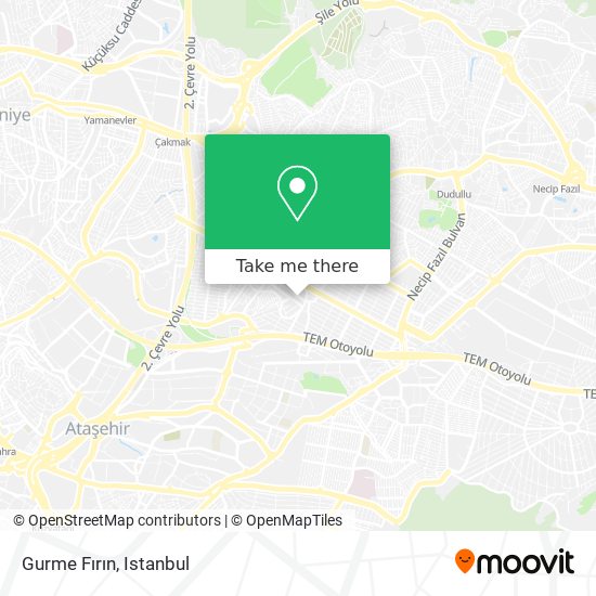 Gurme Fırın map