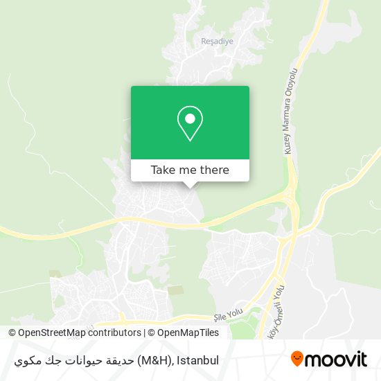 حديقة حيوانات جك مكوي (M&H) map