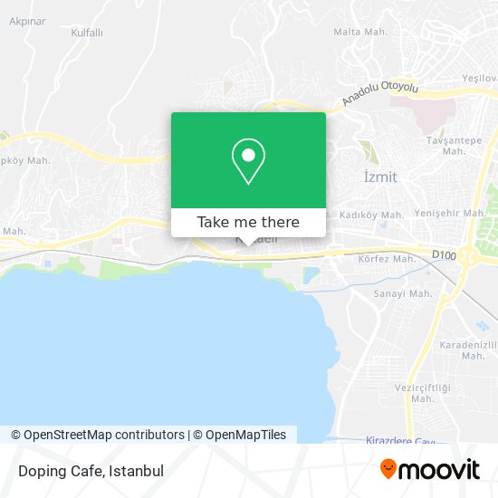 Doping Cafe map