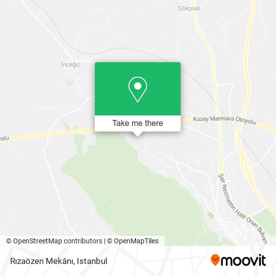 Rızaözen Mekânı map