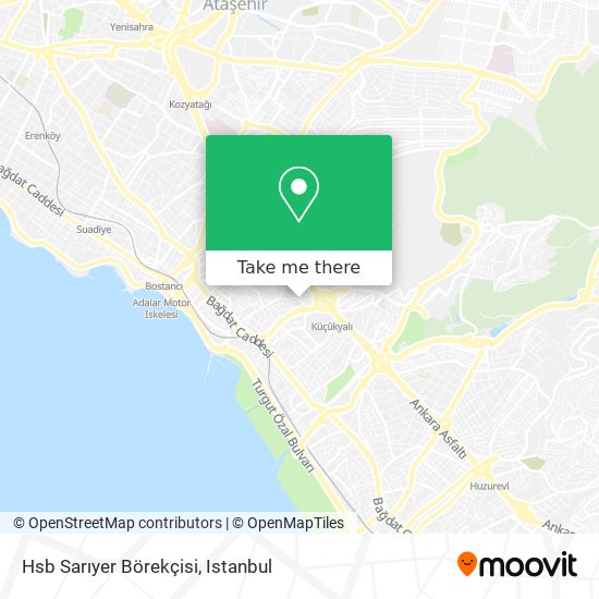 Hsb Sarıyer Börekçisi map