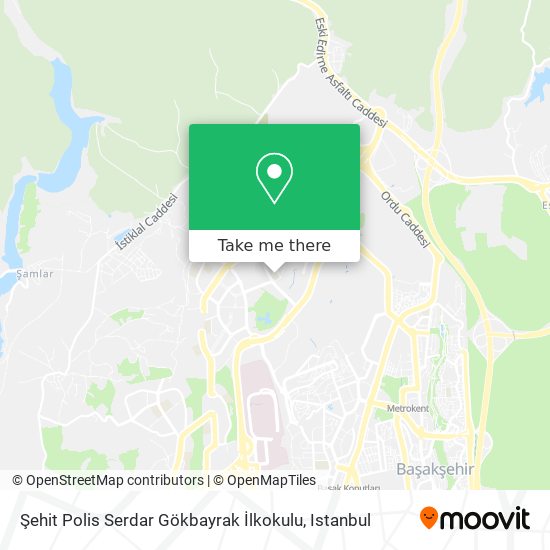 Şehit Polis Serdar Gökbayrak İlkokulu map