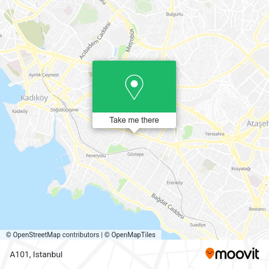 A101 map