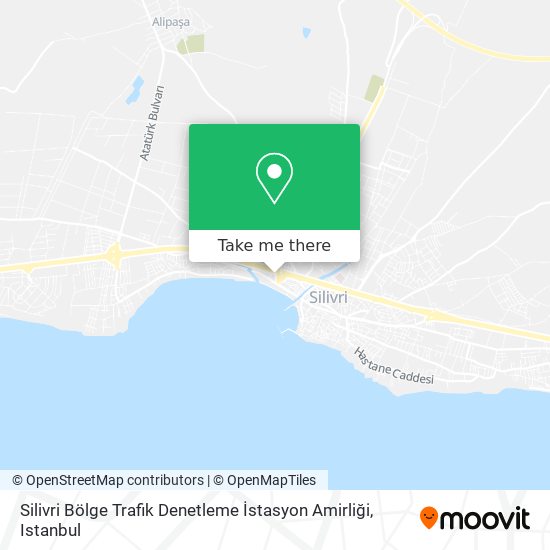 Silivri Bölge Trafik Denetleme İstasyon Amirliği map