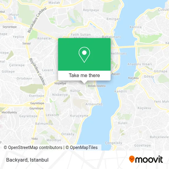 Backyard map