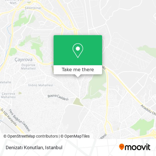 Denizatı Konutları map