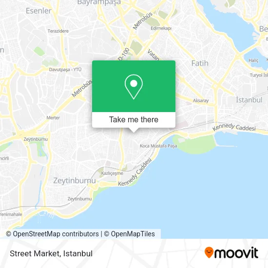 Street Market map