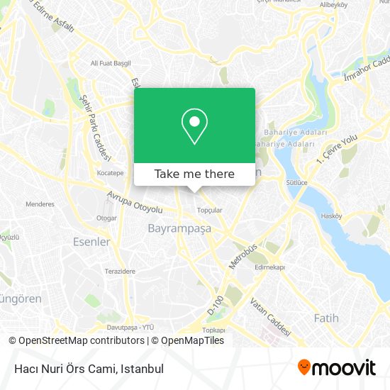 Hacı Nuri Örs Cami map