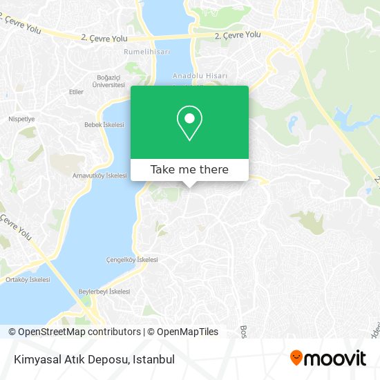 Kimyasal Atık Deposu map