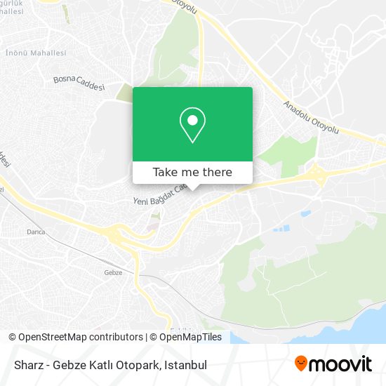 Sharz - Gebze Katlı Otopark map