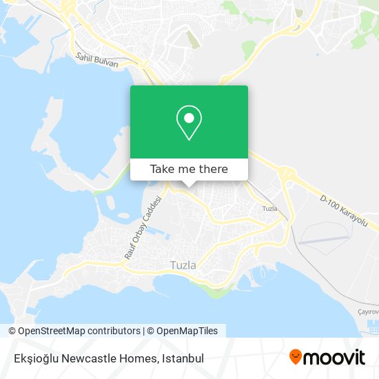 Ekşioğlu Newcastle Homes map