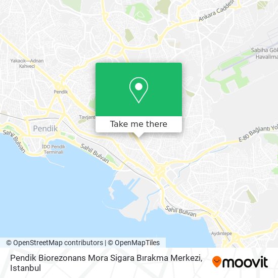 Pendik Biorezonans Mora Sigara Bırakma Merkezi map
