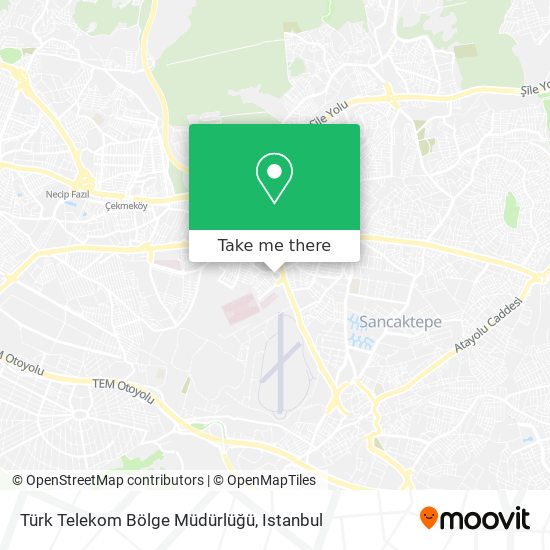 Türk Telekom Bölge Müdürlüğü map