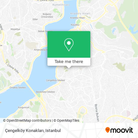 Çengelköy Konakları map