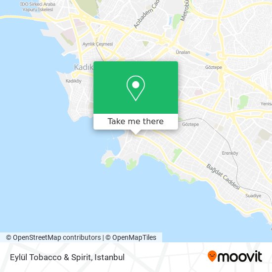 Eylül Tobacco & Spirit map