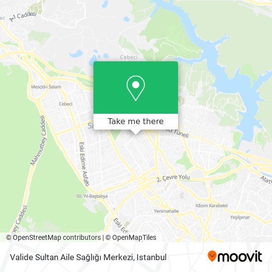 Valide Sultan Aile Sağlığı Merkezi map