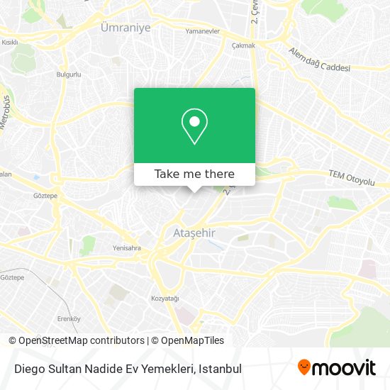 Diego Sultan Nadide Ev Yemekleri map