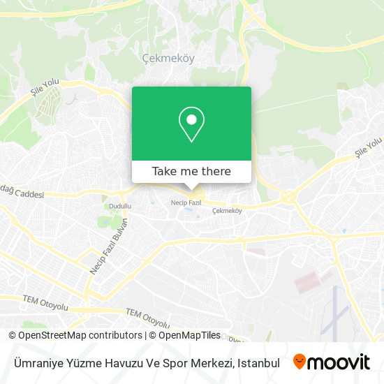 Ümraniye Yüzme Havuzu Ve Spor Merkezi map