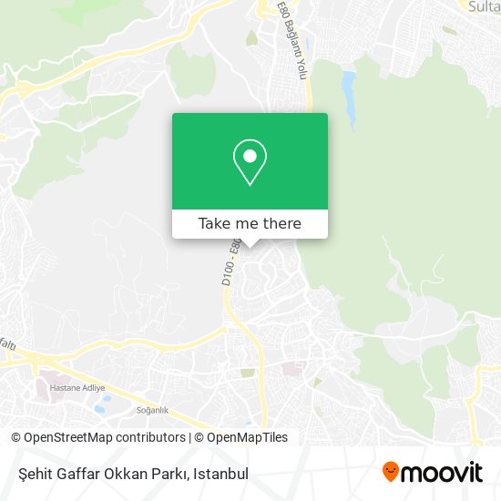 Şehit Gaffar Okkan Parkı map