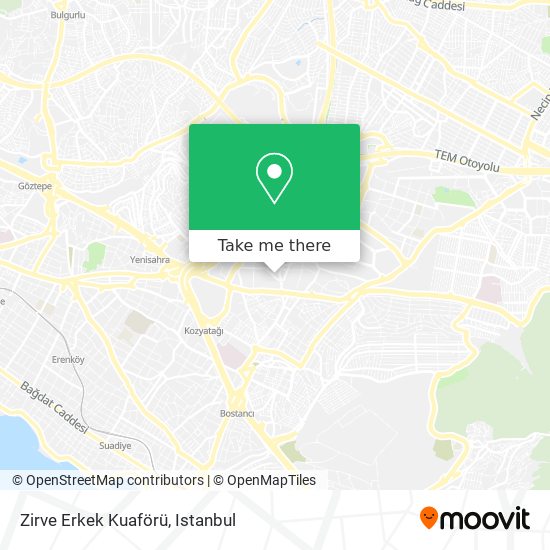 Zirve Erkek Kuaförü map