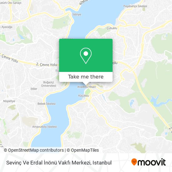 Sevinç Ve Erdal İnönü Vakfı Merkezi map