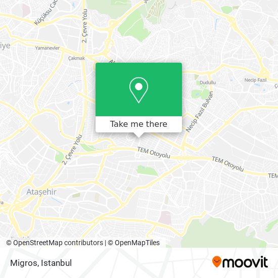 Migros map