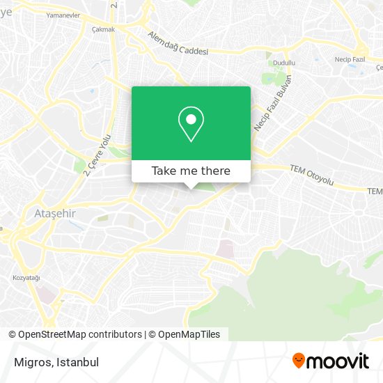 Migros map