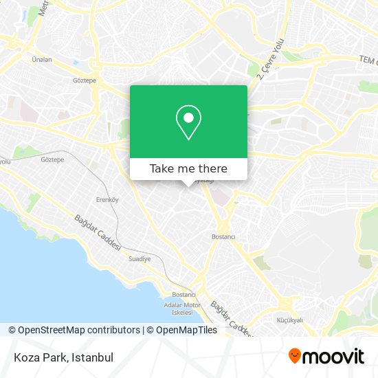 Koza Park map