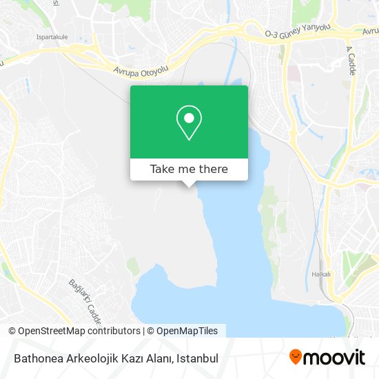 Bathonea Arkeolojik Kazı Alanı map