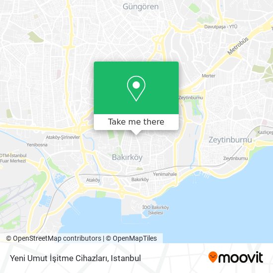 Yeni Umut İşitme Cihazları map