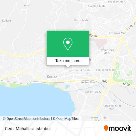 Cedit Mahallesi map
