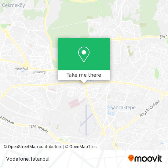 Vodafone map