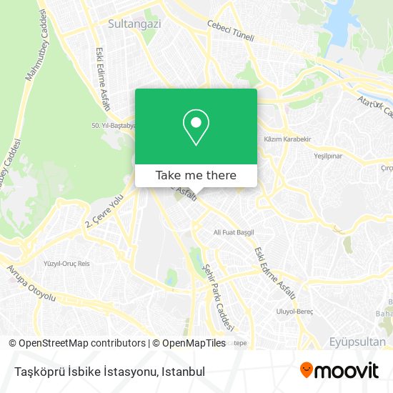 Taşköprü İsbike İstasyonu map