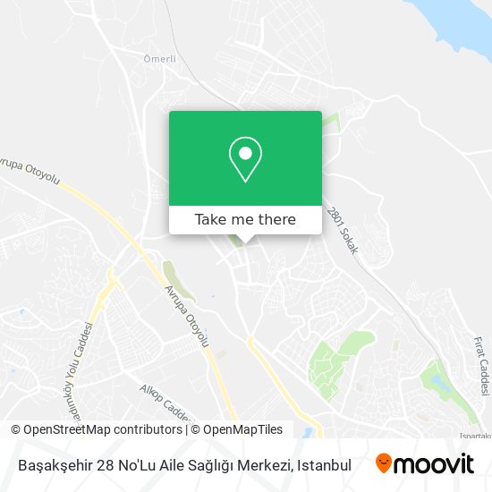Başakşehir 28 No'Lu Aile Sağlığı Merkezi map